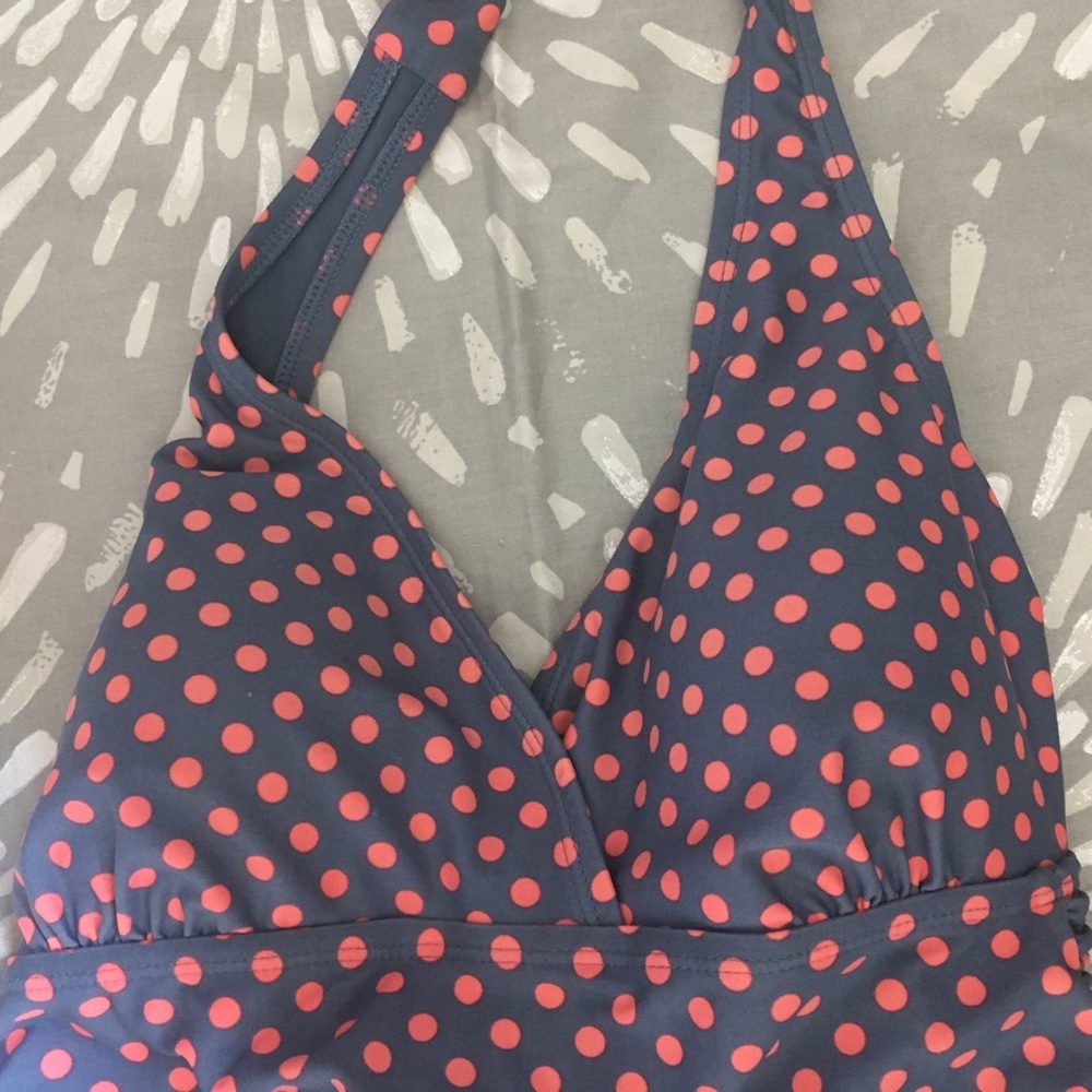 Motherhood maternity swim bathing suit sm dots